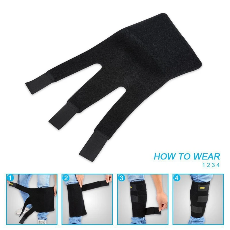 Wootshu-Attelle de Mollet Réglable, Support de Tibia, Manchon de Compression des Jambes, Ronde, 2 Pièces