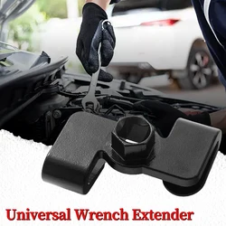 Universal Wrench Extender for 1/2 Inch Drive Breaker Bars or 21 mm Hex Drive Spanner Extension Adaptor Tool for Nuts and Bolts