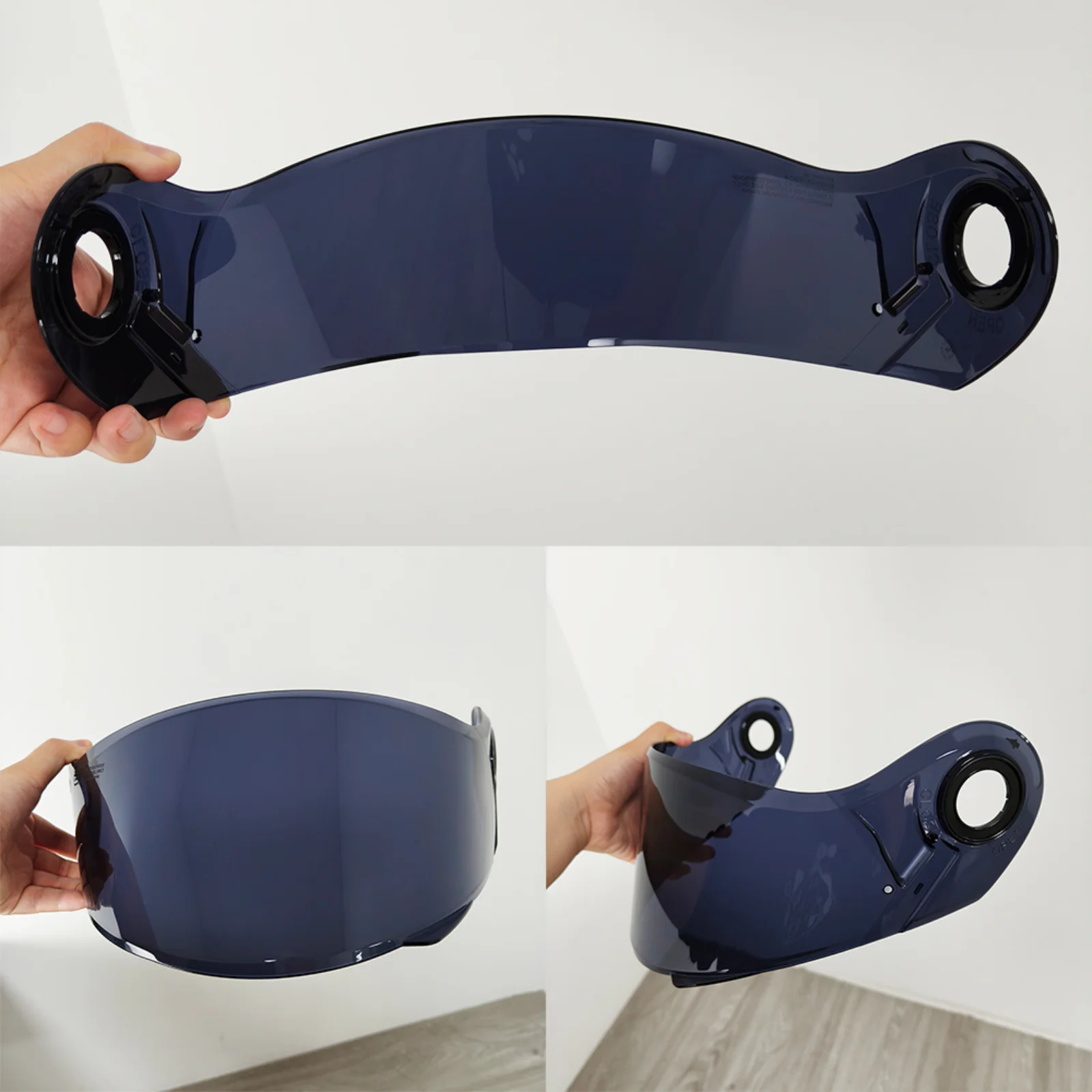 Viseira de proteção solar anti-UV para capacetes LS2 FF370, FF394, FF325, EASY - Acessórios para capacetes de motocicleta