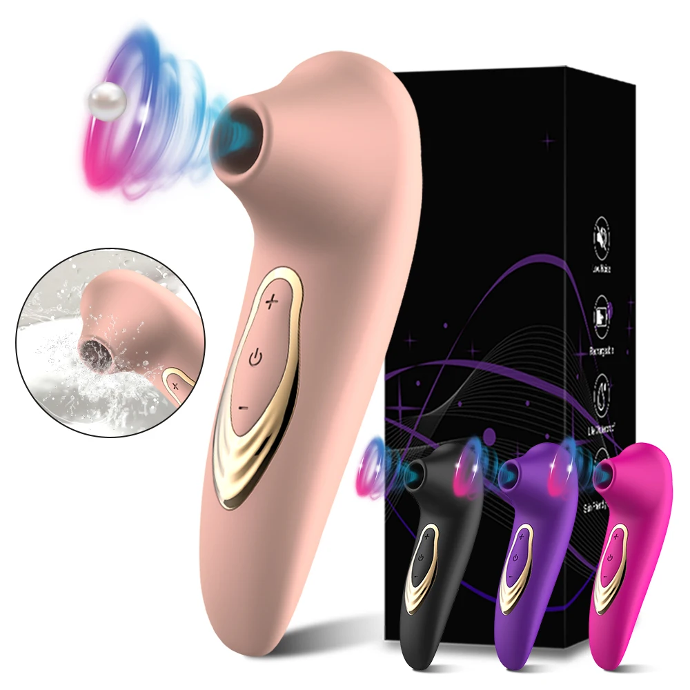 Powerful Clit Sucker Vagina Sucking Vibrator for Women Clitoris Vacuum Stimulator ​Nipple Vibrator Female Sex Toy for Adults 18