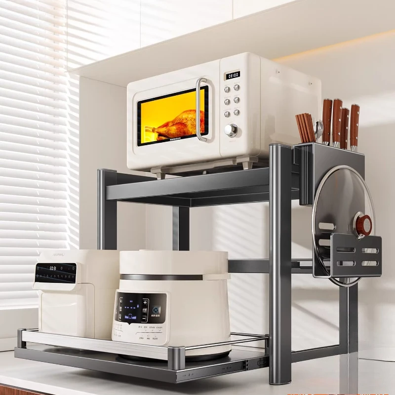 

Pull-out Kitchen Countertops, Rice Cooker Shelves, Multi-functional Electrical Appliances, Oven Storage Racks