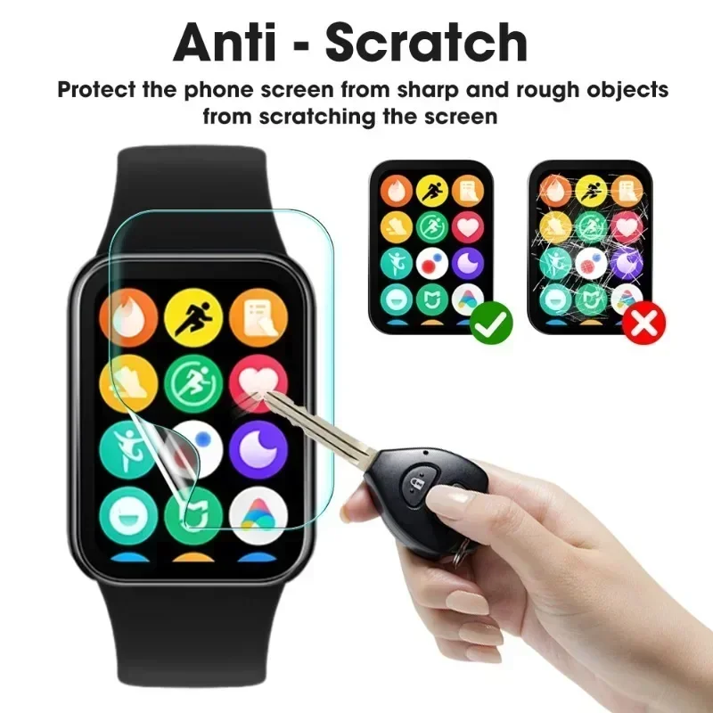 For Xiaomi Mi Band 8 Pro Screen Protector Anti-scratch Hydrogel Film for Miband 8Pro Soft Films Smart Band Accessories Not Glass