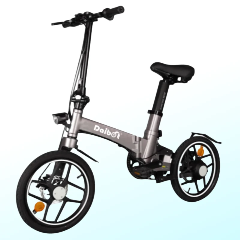 16-Zoll-Elektrofahrrad 250 W 36 V tragbares faltbares Mini-Elektrofahrrad Herren Outdoor-Reiten Smart Wasserdichtes Fahrrad