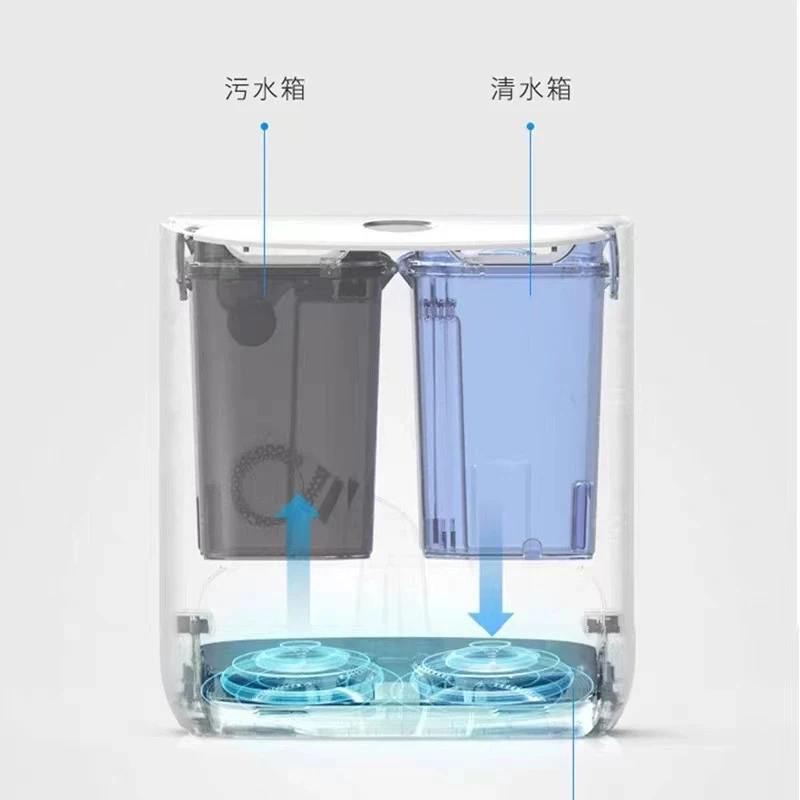 Water Tank For Narwal J1 J2 J3 T10 Robot Vacuum Cleaner Replacement Parts Dirty Clean Water Tank Cleaning Accessories