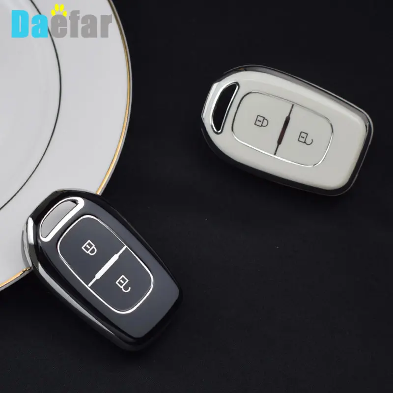 Neue TPU Schlüssel Fall für Renault Duster Dokker Logan Stepway Clio 5 SS2 für Dacia Sandero Stepway Logan Duster Renault TWingo Abdeckung