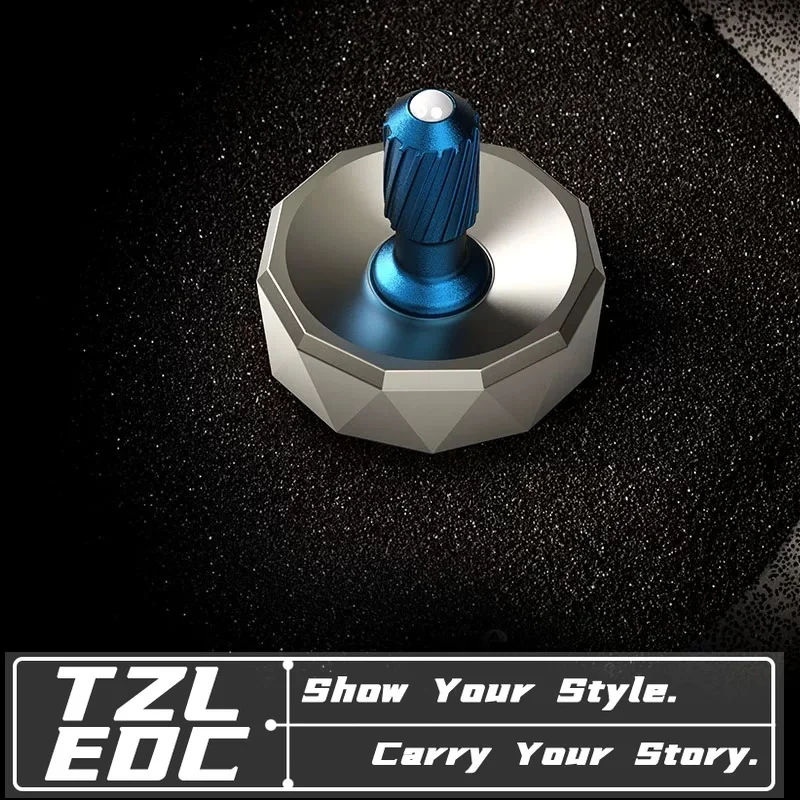 EDC Finger Spinner, Hand‑twist Rotating Fidget Toy, Office Stress Relief Gadget for Killing Boredom, Adult Hand‑Spinning