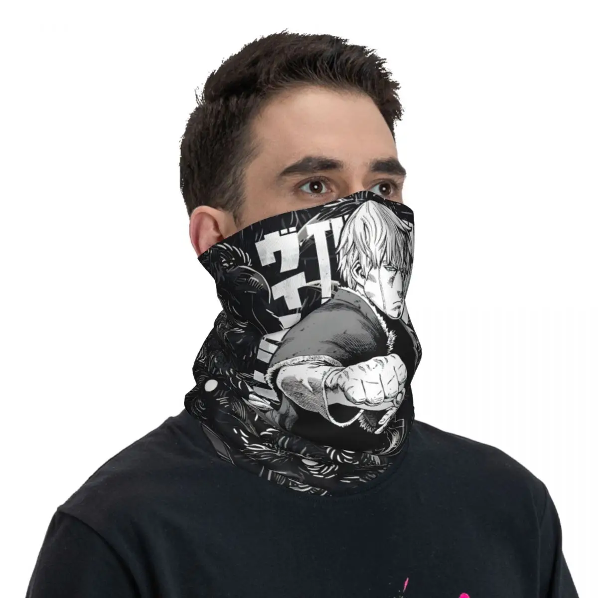 Thorfinn Vinland Saga Anime Thorfinn Bandana Neck Cover Motocross Face Scarf Balaclava Cycling Unisex Adult Breathable