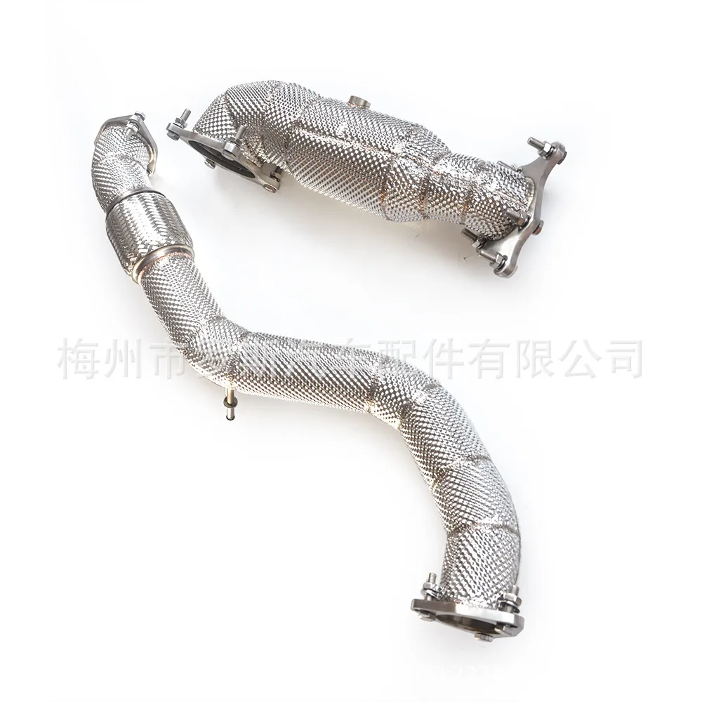 혼다 시빅 R 타입 R 타입 FL5 2.0T 2015-2023 배기 다운스파우트 단열재에 적합