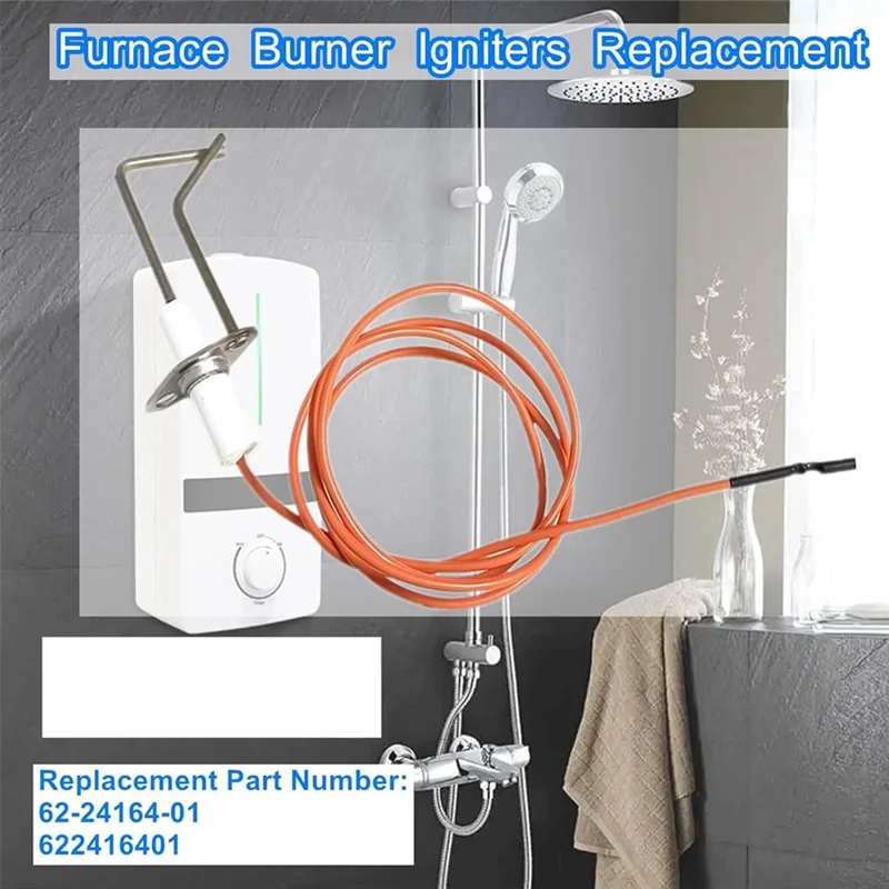 

High Quality-2 PCS 62-24164-01 Direct Spark Ignition,Furnace Burner Igniters For Rheem Pro-Tech PSE R36 PSER36 With Cable Wire,2