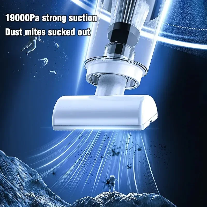 FirmHome Store10000PA Handheld Vacuum Cleaner Rechargeable Portable Car Vacuum Cleaner Car Home Dual Purpose Wireless Dust Catch