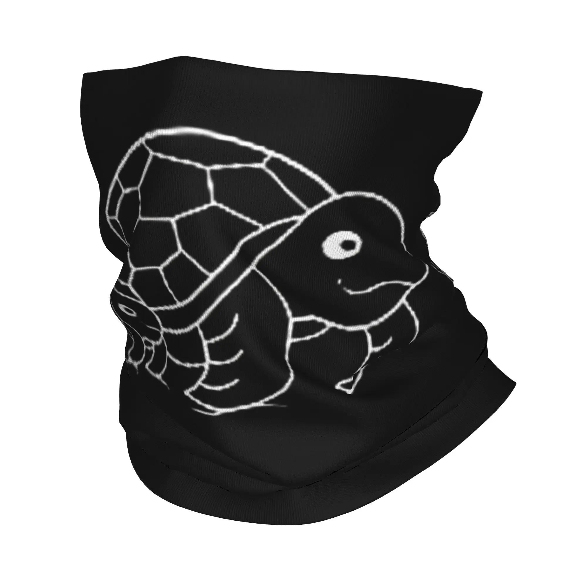 Ocean Life Aesthetic Turtle Bandana Neck Cover Balaclavas Wrap Scarf Printed Beach Sea Headwear Multi-use Hiking Unisex Adult