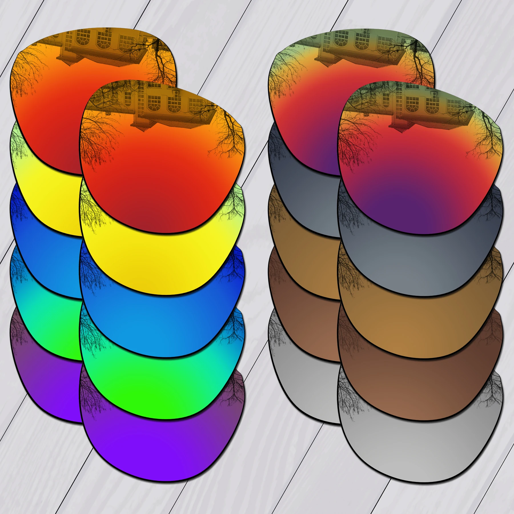 E.o.s Gepolariseerde Verbeterde Vervangende Lenzen Voor Oakley Thurso Oo9286a-54Mm Zonnebril-Multiple Choice