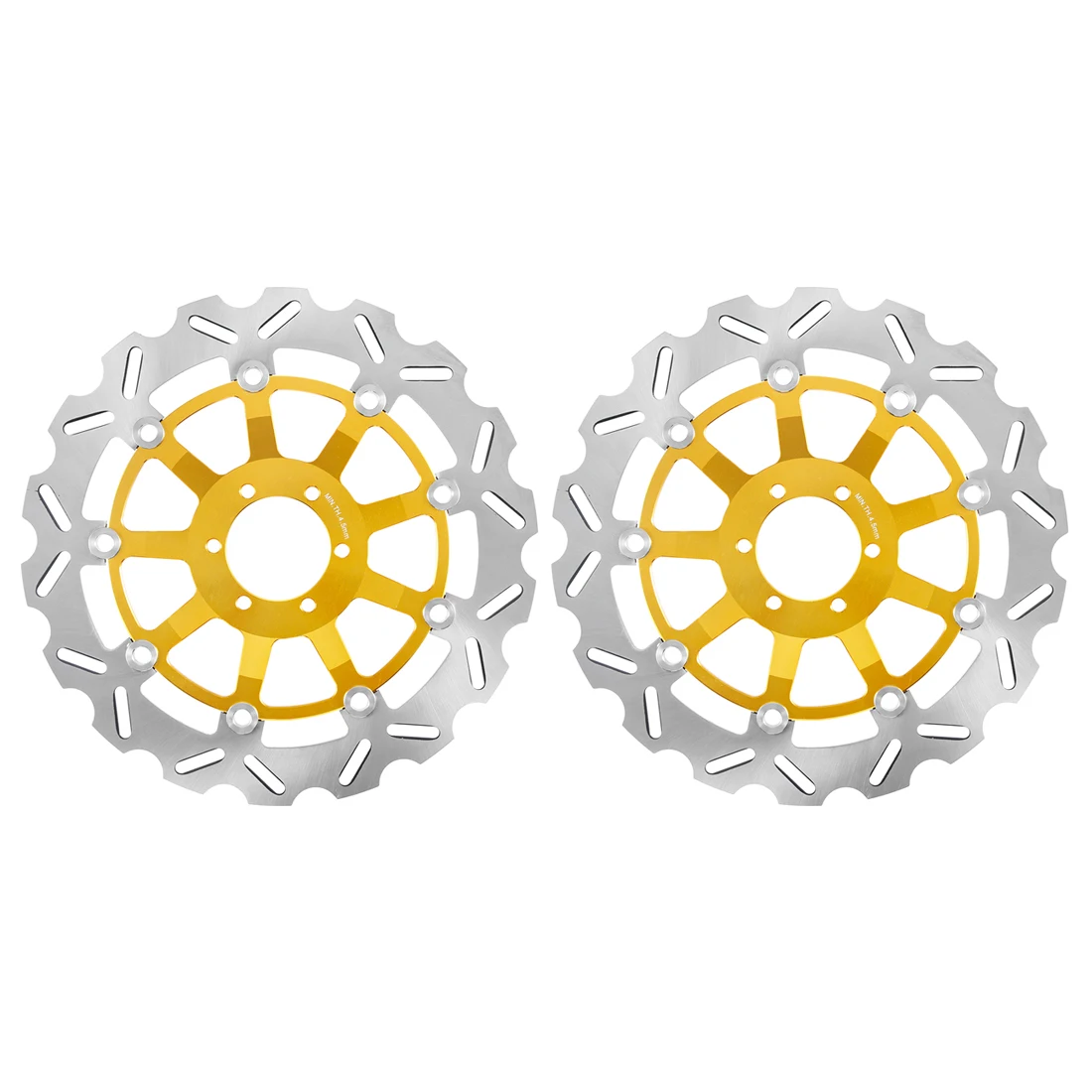 

STLFMotorcycle Accessories Front Floating Brake Rotors Discs for DUCATI Supersport 400 600 Multistrada Dark 620