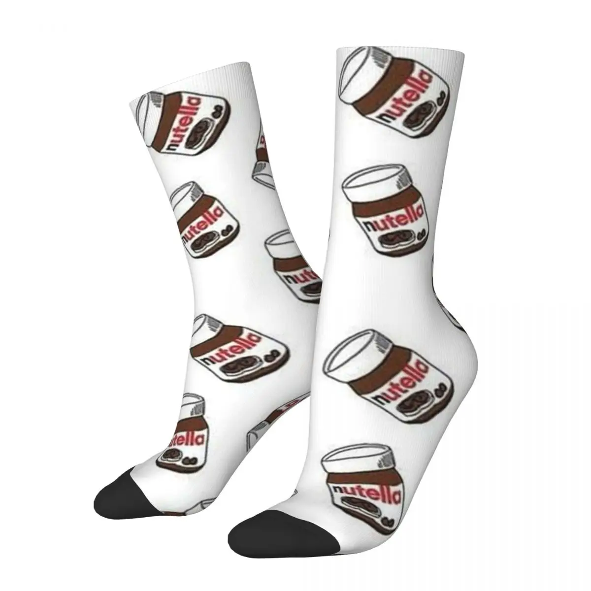 Nutella Strümpfe Mädchen Essen Muster Socken warme weiche Freizeit socken Winter Radfahren anti bakterielle Muster Socken Geschenk