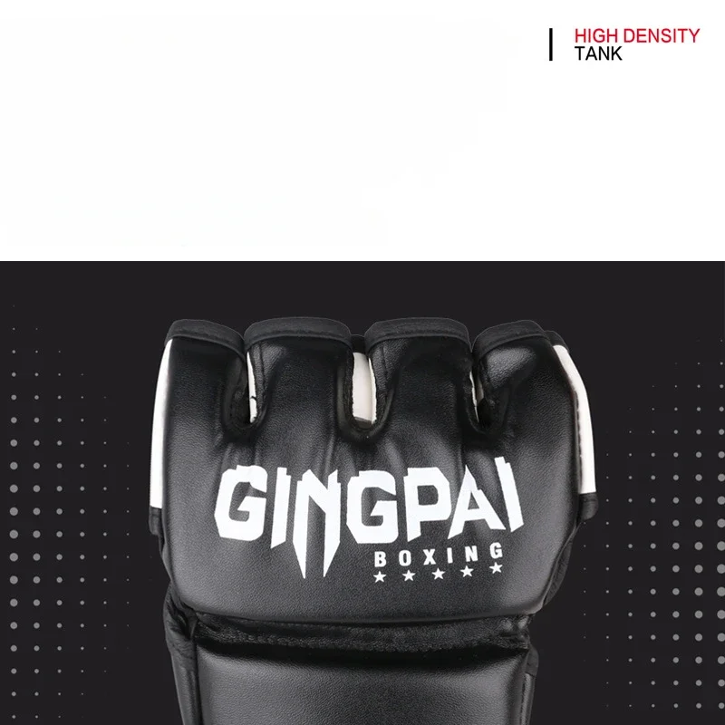 Boxing Gloves Sparring Gloves Men Women Training Professional MMA Half-Finger Fighting Boxing Gloves Sanda Free Fighting