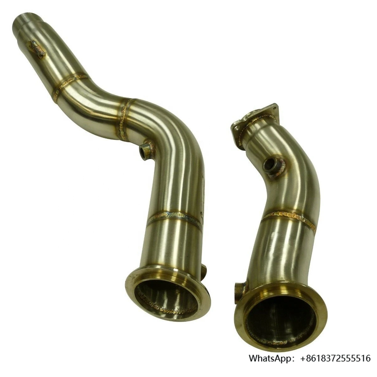 

Car Performance Downpipe for 3" Turbo M3 M4 F80 F82 F83 S55 2014+ Test Pipe Exhaust Catless