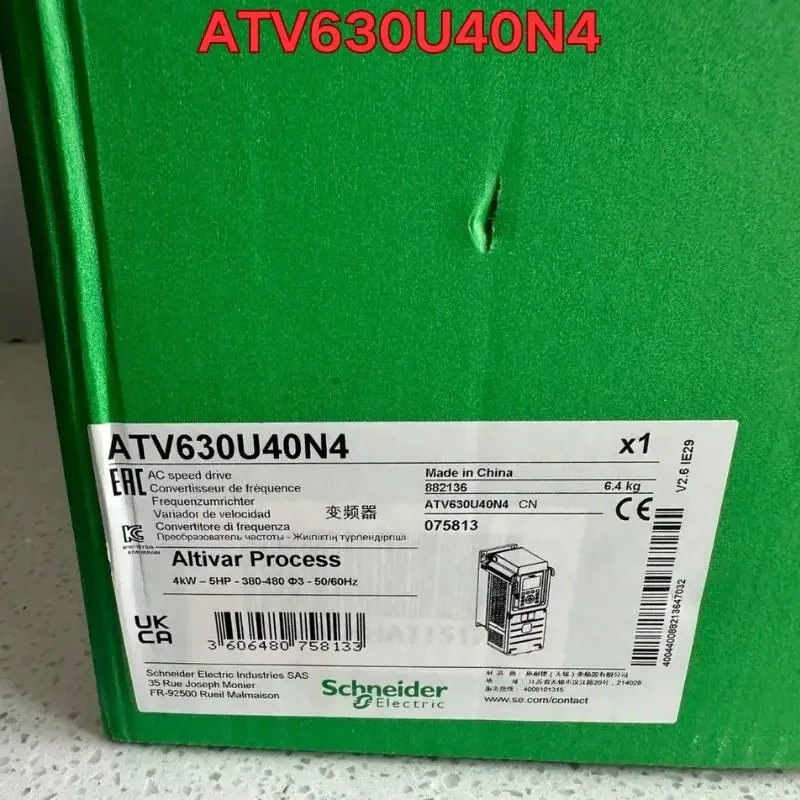 Brand-new Frequency converter ATV630U40N4