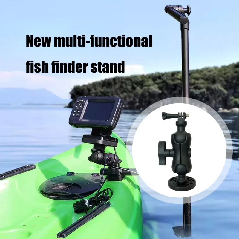 

Universal Simple Installed Kayaks Fish Finders Mounting Plate With Corrosions Resistant For Various Weather Condition 69HD