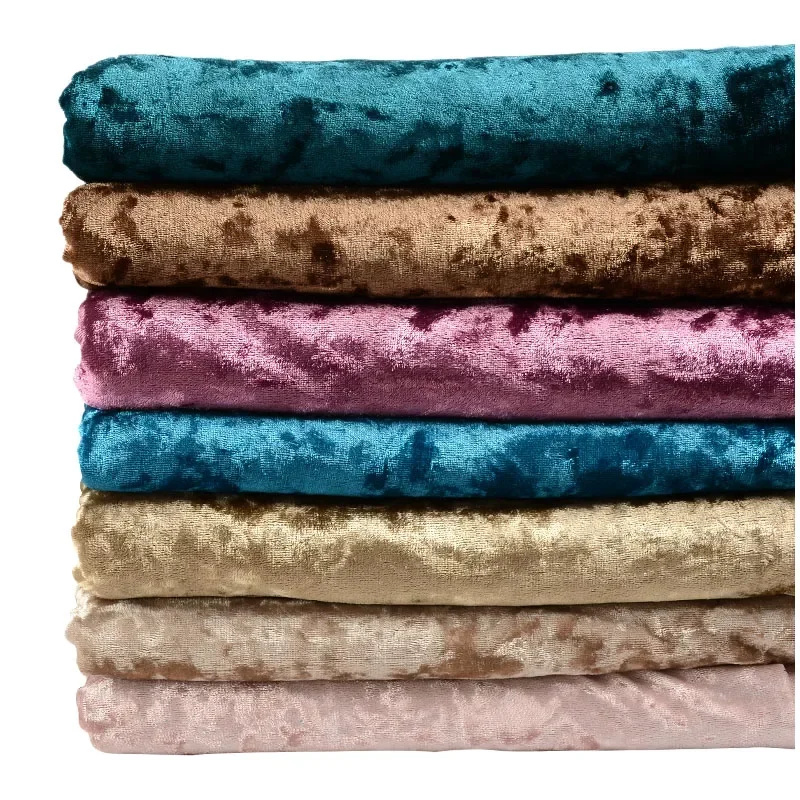Golden Diamond Velvet Fabric Glossy Velvet Thickened Elastic Velvet Clothing Sofa Pillows Sewing Clothing Fabric