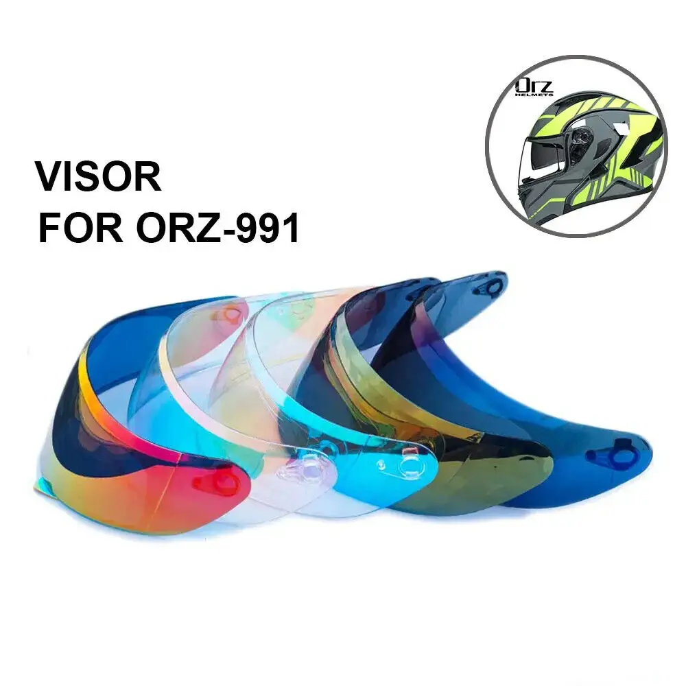 

Orz 991 Motorcycle Helmet Visors Accesorios Moto Viseira Capacete Visor Helmet Sunshade Multi-color Lens 헬멧 Cascos Para Motos