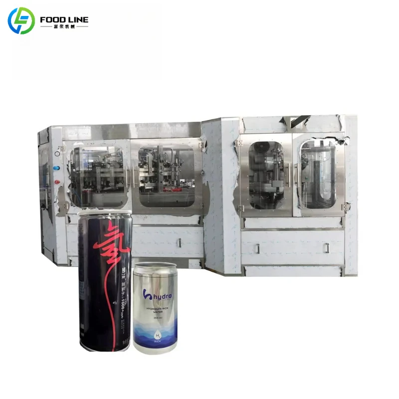 Customized Cost Effective Can Liquid Filling Production Line High Output Filling Machine for Small Business