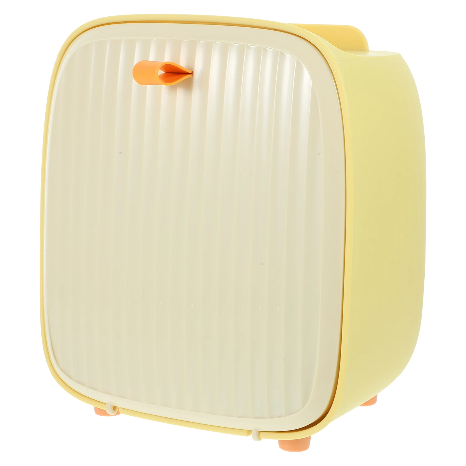 

Mini Trash Can Desktop Garbage Container Small Size Lid Waste Bin Dorm Office Compact Design Easy Cleaning Kitchen Bedroom