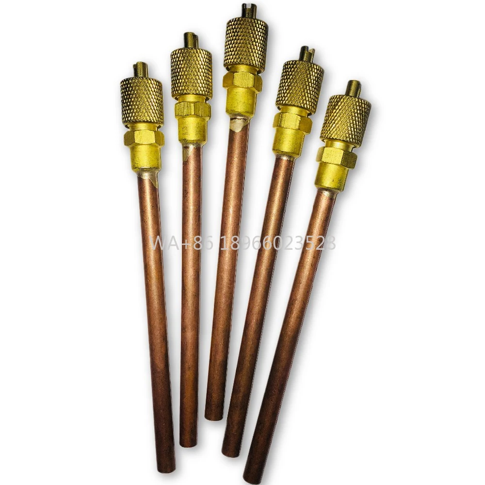 Фитинги для холодильника и кондиционирования воздуха, высококачественная обратная зарядка переменного тока, латунь, 1/4 дюйма, клапан доступа, медная трубка, клапан для Фитинги для холодильника и кондиционирования воздуха, высококачественная обратная зарядка переменного тока, латунь, 1/4 дюйма, клапан доступа, медная трубка, клапан для