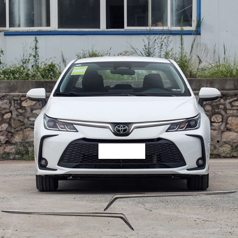 

Подходит для Toyota Corolla 2019-2024, сменная решетчатая лампа, указатель поворота, аксессуары для дневных ходовых огней