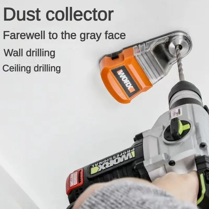 Worx Dust Box Collector for Cordless Drill Electric Hammer Screwdriver WA1601 Dust Removal Universal for Diameter Dust Cover