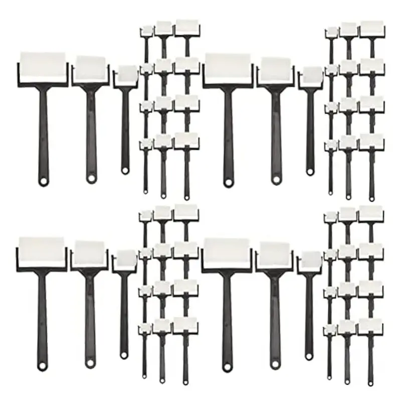 AS63-60Pcs Sponge Brush Painting Brush Painting Craft Sponge Painting Materials Sponge Rollers Painting Tool Painting Tools