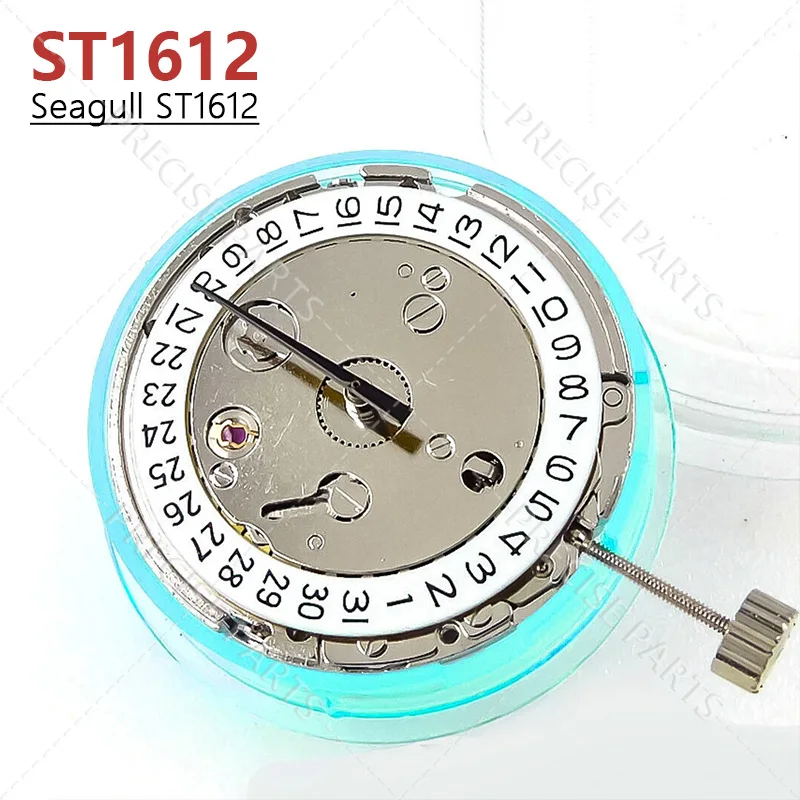 Seagull ST1612 Genuine Automatic Movement Mechanical Watch Movement White Date 3H High Precision Watch Replacement Parts