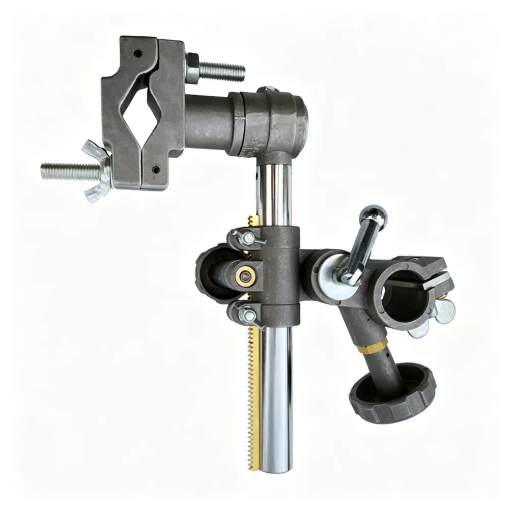 Welding Positioner Turntable Accessories Welding Torch Holder Support Torch Clamp Mountings Stand Torch Holder With Turning Gear