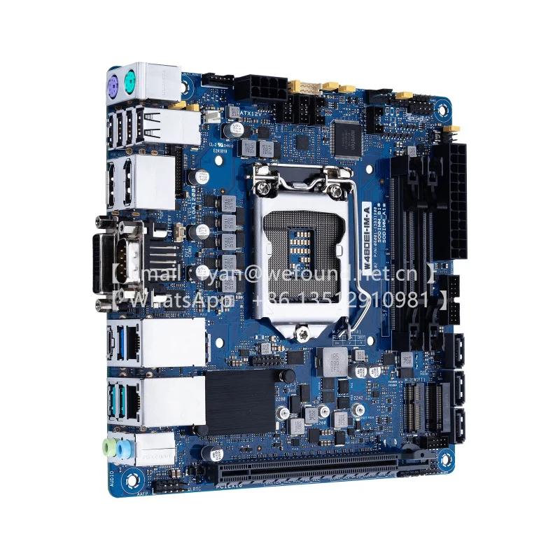 

W480EI-IM-A LGA1200 Core i9/i7/i5/i3 10-го поколения, 2 х SO-DIMM