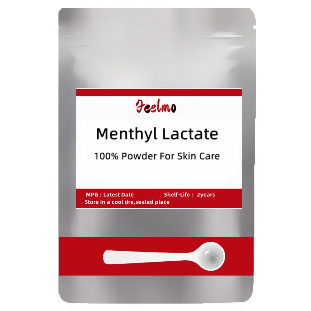 50-1000g Hot Sell Menthyl Lactate 100% Powder For Skin Care