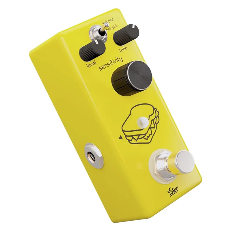 

A69P-ISET Компрессор Гитарная педаль Сэндвич-комп для электрогитары Бас True Bypass