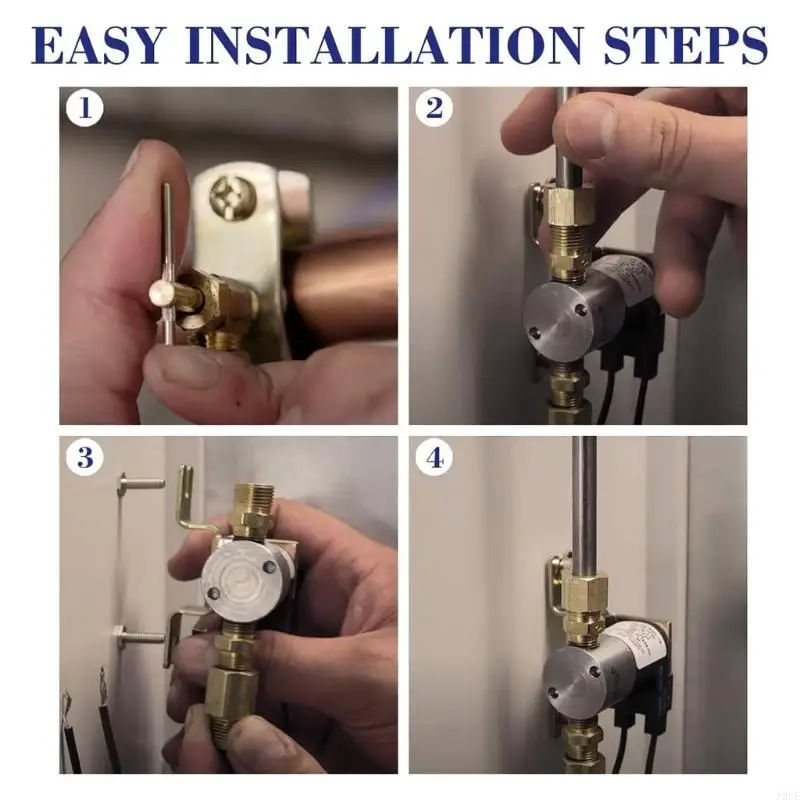 A2ue عملية هادئة 24V صمامات الملف اللولبي لبيئة داخلية مريحة