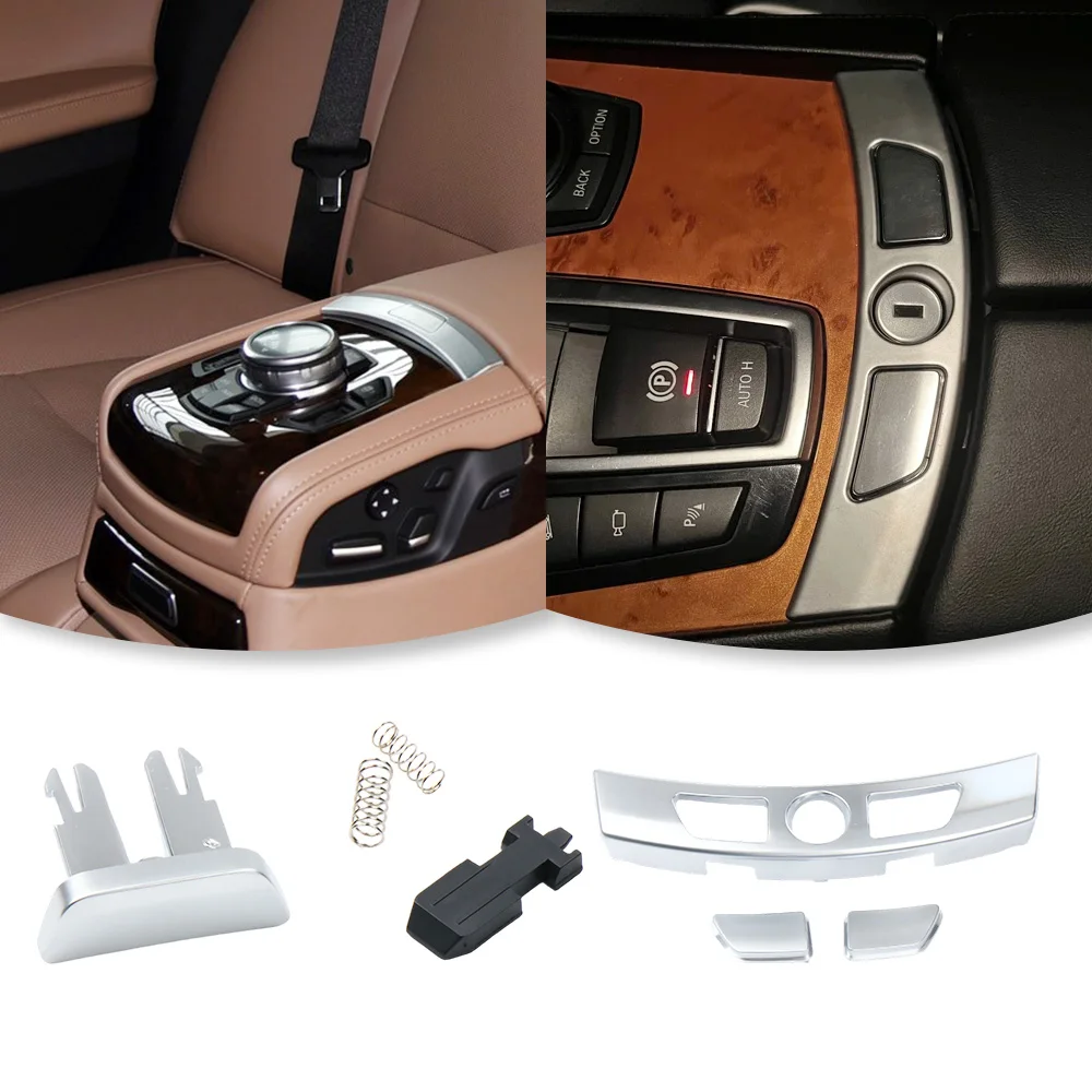Car Rear Center Armrest Box Switch Repair Kit For BMW F01 F02 F04 7 Series for Rolls-Royce Ghost Seat Cup Holder Button Clip