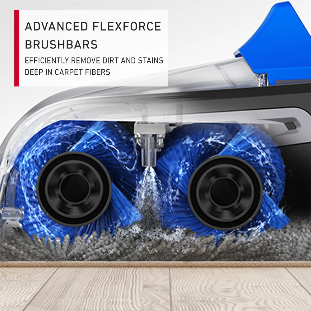 هوفر بلاتينيوم غسيل ذكي تنظيف الهواء، تكنولوجيا استشعار الحركة، القضاء على البكتيريا، تكنولوجيا السيارات، FlexForce Brushbars، أداة غسل مضادات الميكروبات -CDCW-SWME