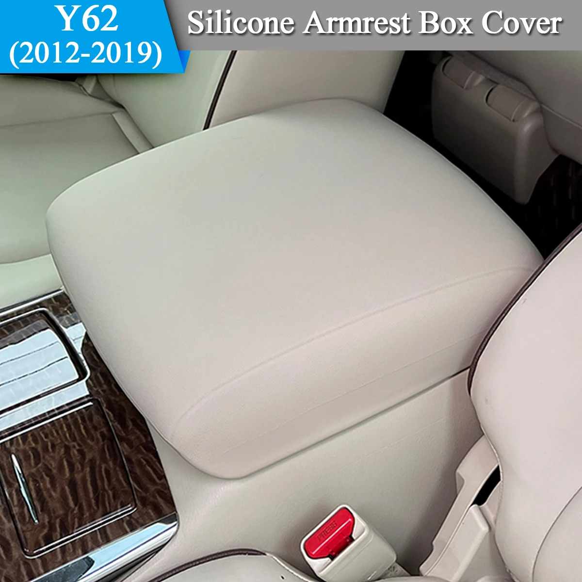 suitable-for-nissan-patrol-y62-silicone-armrest-box-cover-lychee-pattern-surface-delicate-and-comfortable-feel-y62-specific-interior-protection-accessories