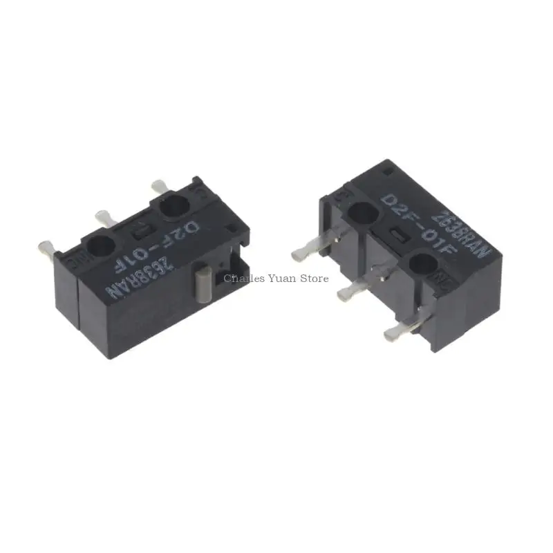 

2PCS D2F-01F Mouse Microswitch 20M Clicks Precise Triggering For G502 GPW Mouse