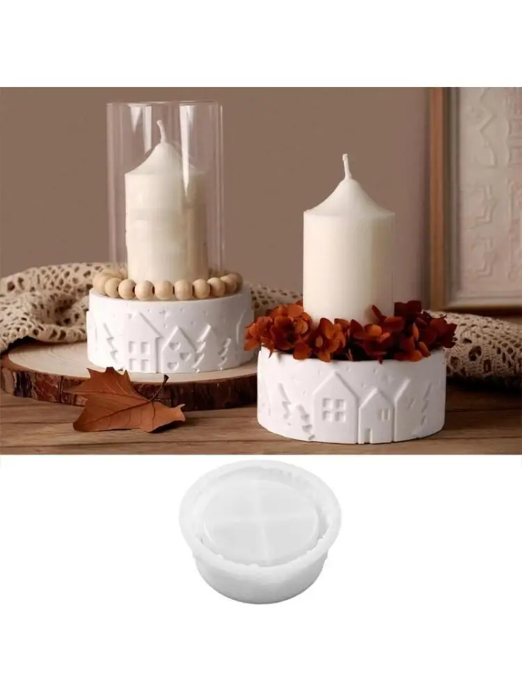 

652F Personalize House Epoxy Stylish Keychain Molds Sturdy Silicone Letter Crafting Set for Fashion Accessories