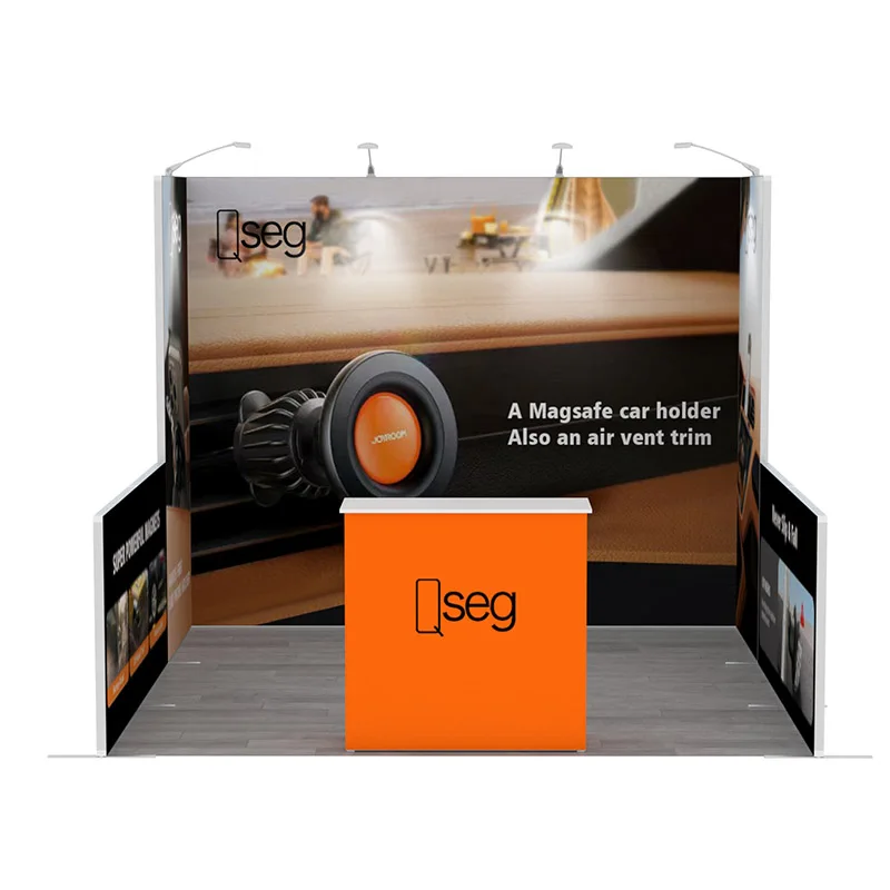 Useful Design for 3x3 Tarde Show Display Modular Aluminum Frames Toolless 10x10ft Exhibition Booth Stand