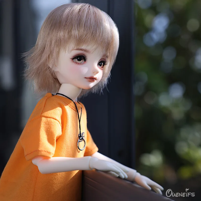 Noisy BJD Doll 1/6 With Mumu Boy Body Yellow T-shirt Resin Art Toys Surprise Gift for Children Gift ShugaFairy