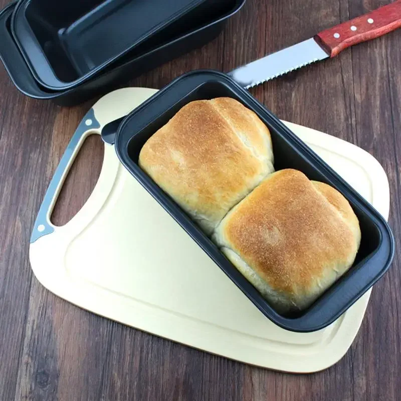 1pc Loaf Pan Rectangle Toast Bread Mold Cake Mold Carbon Steel Loaf Pastry Baking Bakeware DIY Non Stick Pan Baking Tools Mold