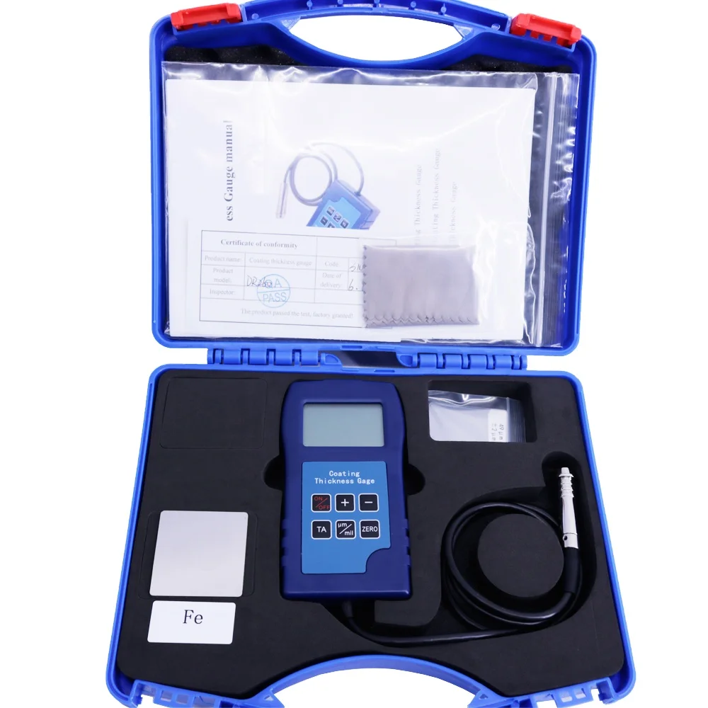 

DR260 Coating Thickness Gauge Measuring Range:0-1250um Thickness Meter