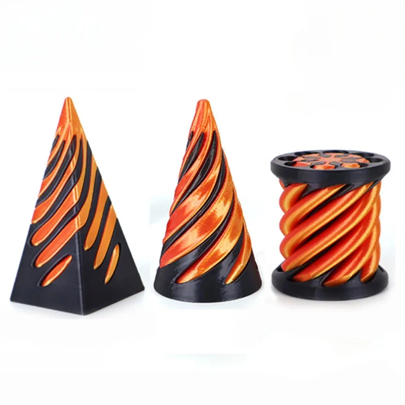 3D Printed Highpass Spiral Cone Relieve Stress Relief Toy Antistresse Fidget Technological Official Desk Gadgets Adults Children