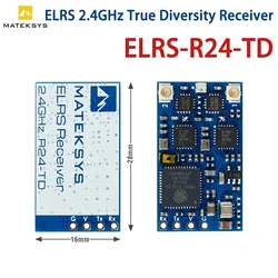 Matek R24-TD MATEKSYS EXPRESSLRS 2.4GHZ TRUE DIVERSITY Receiver ELRS RX For RC FPV Long Rang Racing Drone