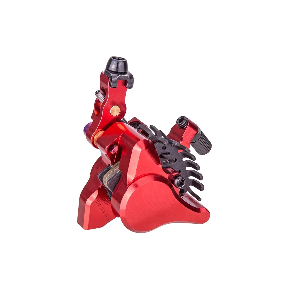 Gravel Bike Line Pulling Hydraulic Flat mount Disc Brake CNC CX Road Bike Disc Brake Caliper Oil Disc Brake with 140mm Rotors view 5