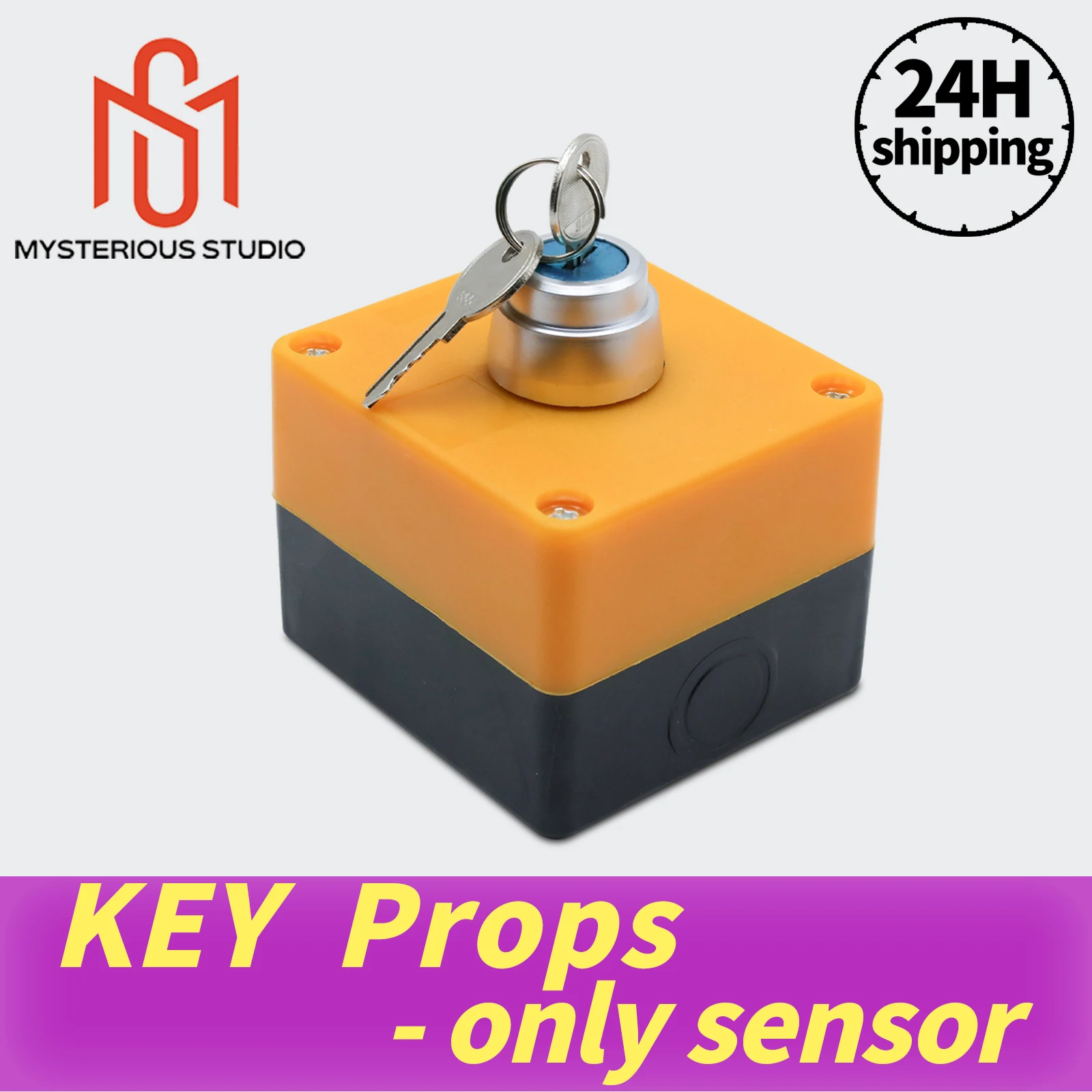 Mysterious studio Secret room escape game mechanism props Electronic puzzle key switch