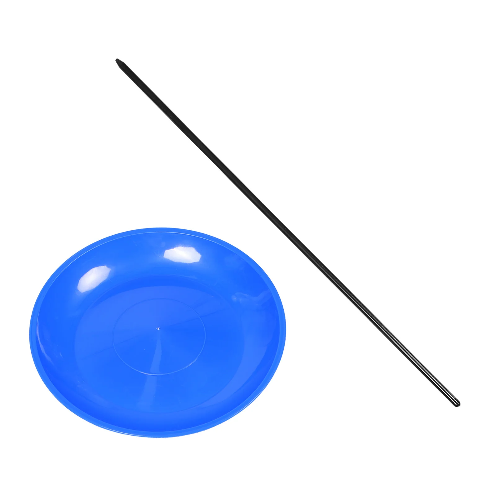 

Spinning Plate Circus Performer Prop Lightweight Durable Juggling Stick Balanced Design for Beginners Indoor Outdoor